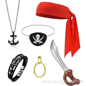 Pirate Accessories Set for Halloween Role Play Party